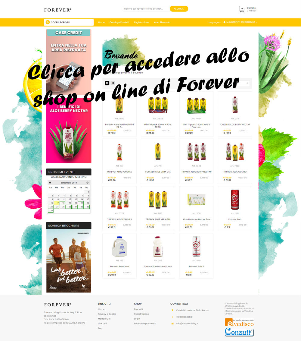 sito Forever Living